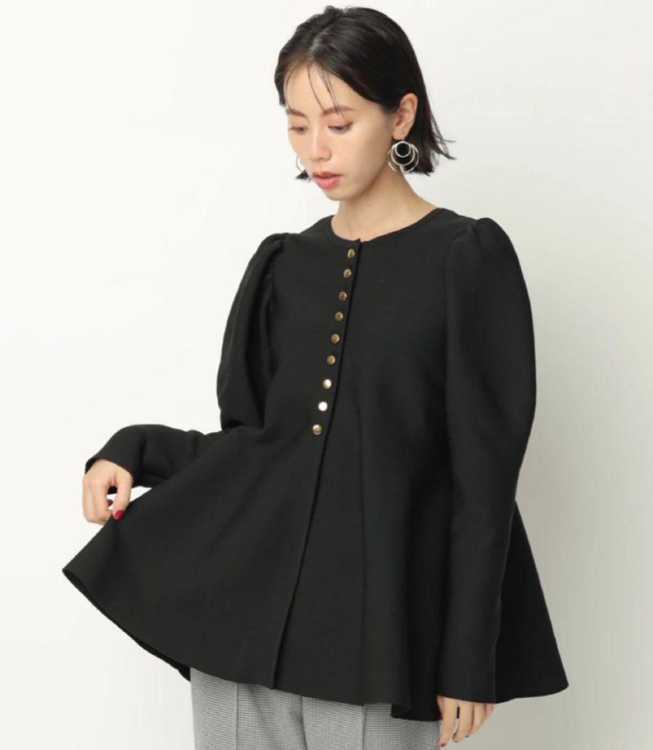 完売 川上桃子さんコラボ CADUNE カデュネ ペプラム パフニット М