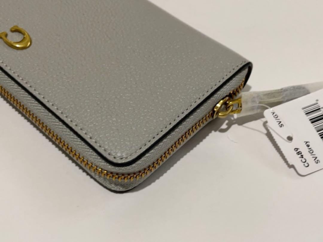り*じ様 [新品未使用]COACH コーチ 財布 長財布 CC489 カラー：グ