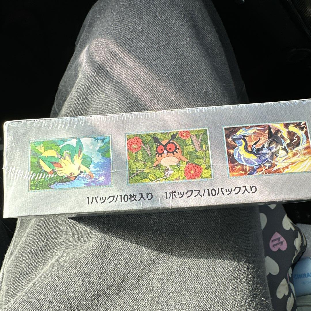 ポケモンカード シュリンク付き 1box テラスタルフェスex 新品未使用