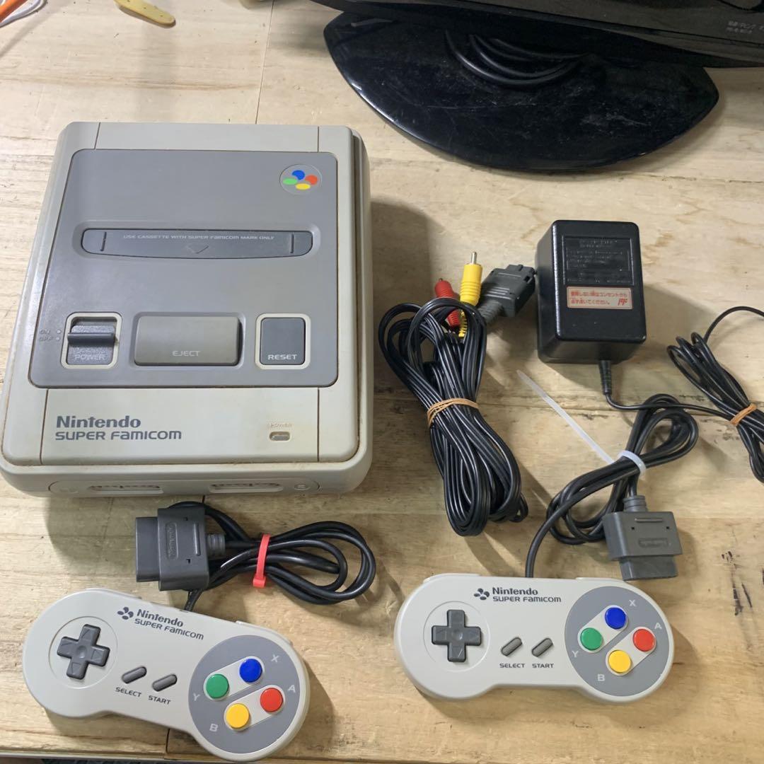 【改変】任天堂 スーパーファミコン 本体セット 動作品】ニンテンドー スーパーファミコン 本体セット 後期型