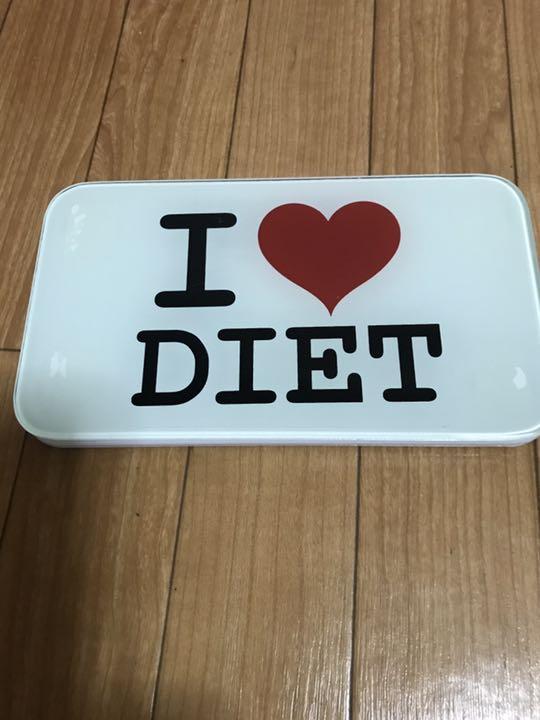 ELECTRONIC  PERSONAL SCALE I❤️DIET 体重計