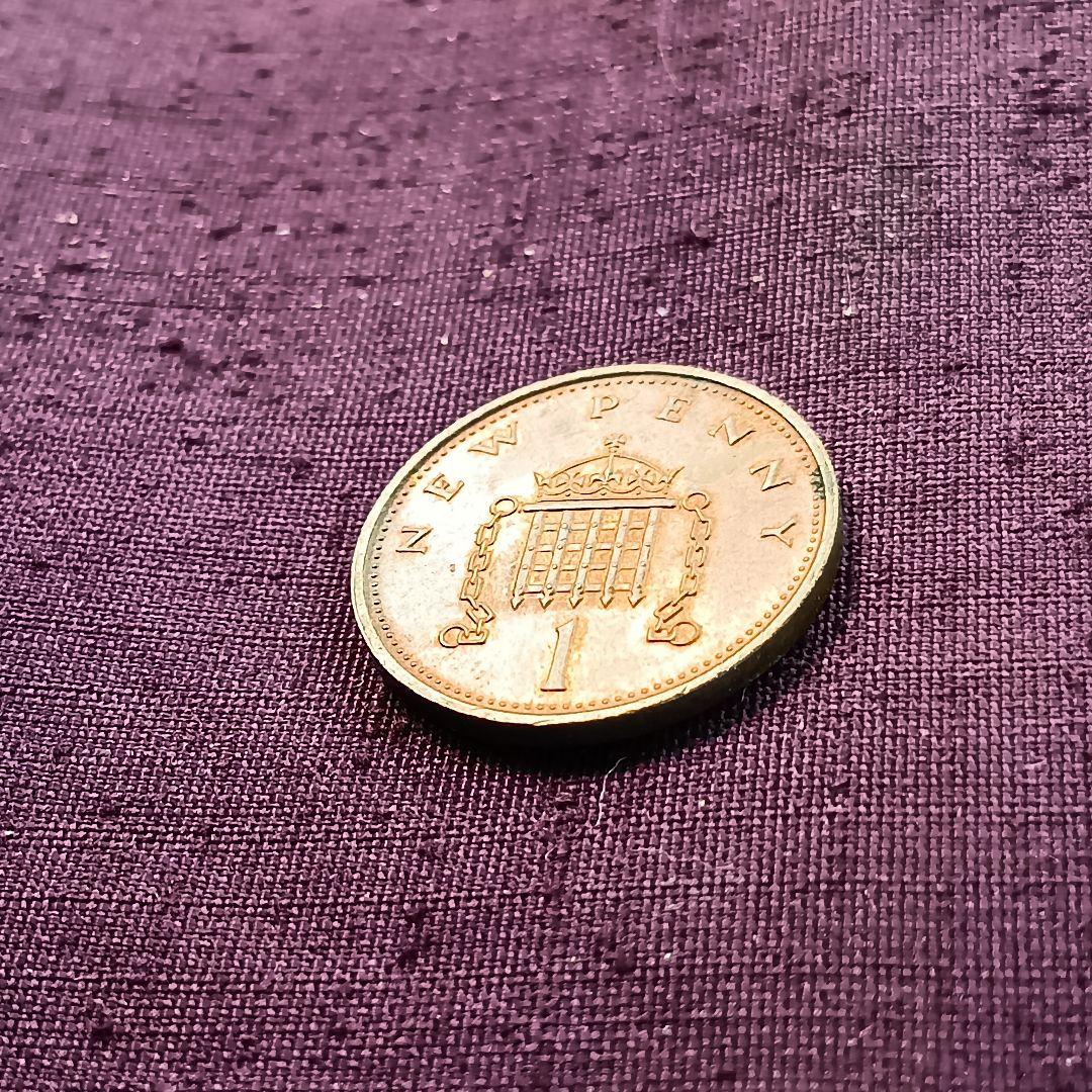 1977年 エリザベス2世 1ペニー - メルカリ