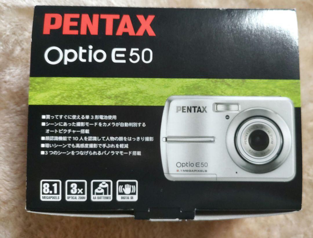 p*n様 乾電池式　美品　PENTAX Optio E50 デジタルカメラ