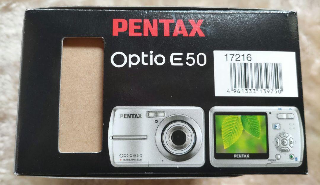 p*n様 乾電池式　美品　PENTAX Optio E50 デジタルカメラ