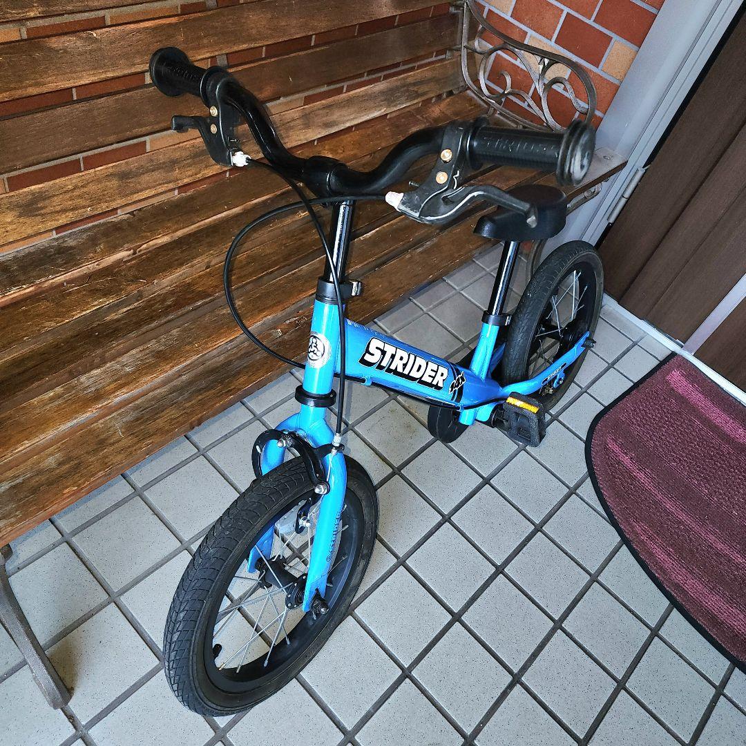 STRIDER 14x 幼児用自転車 ブルー - メルカリ