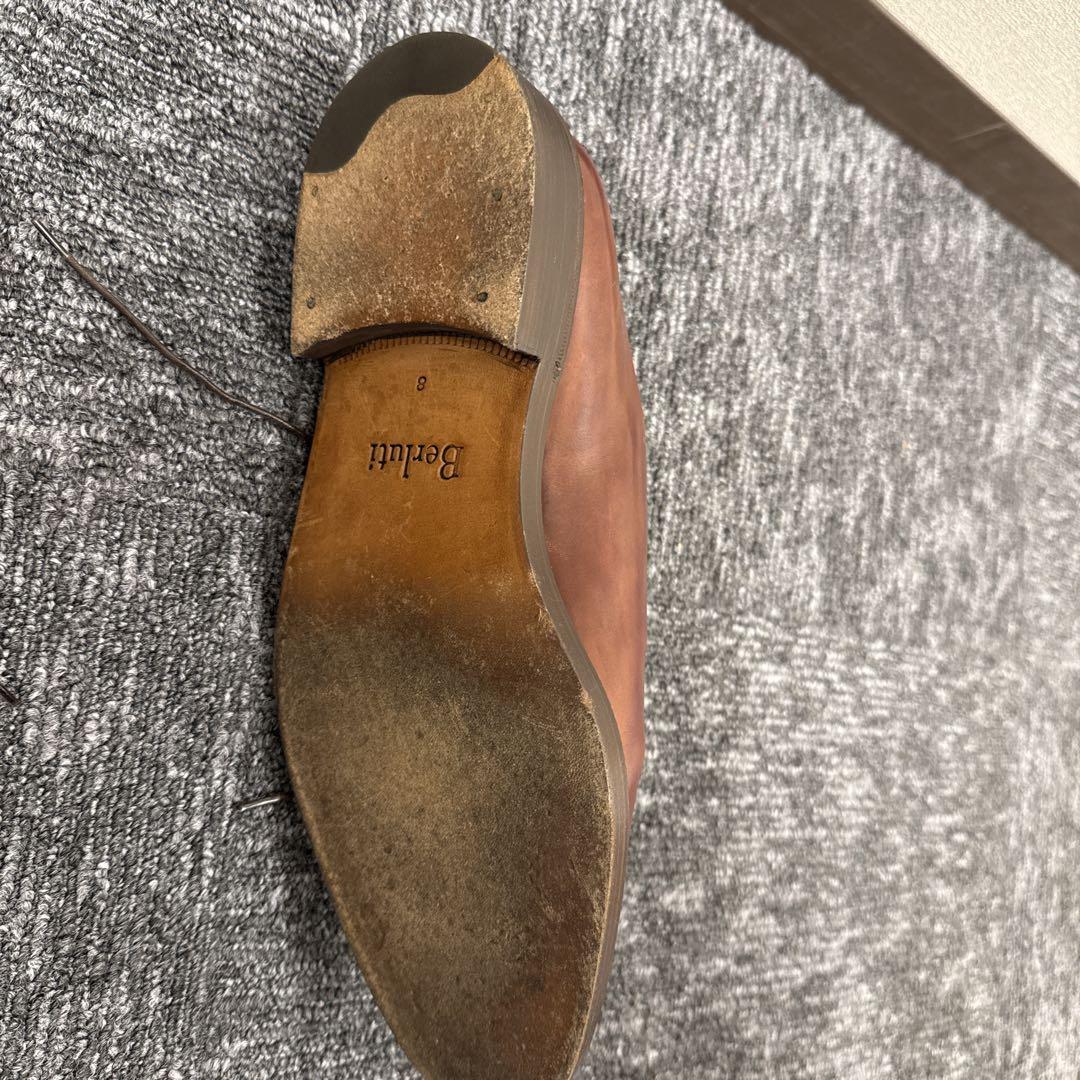 Berluti ブラウン革靴 サイズ8 保存袋付き