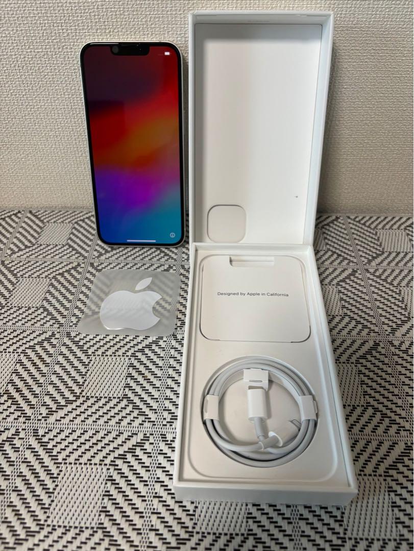 iPhone13本体  128GB スターライト 美品 SIMフリー