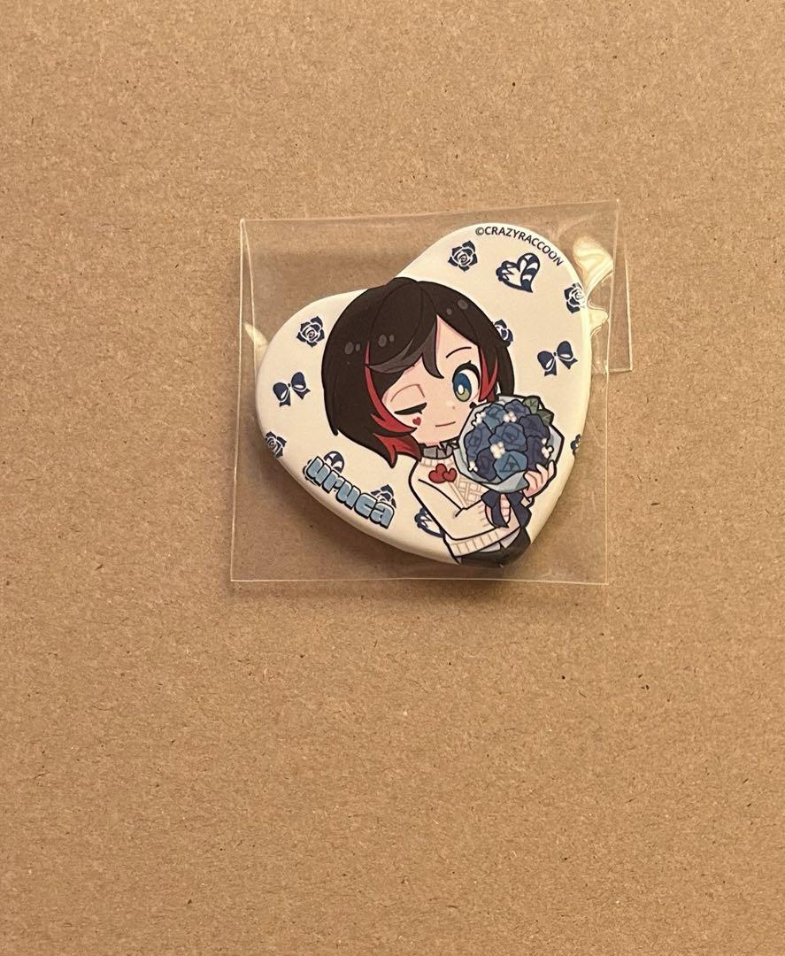 crazy raccoon CR うるか アクリルスタンド ステッカー 缶バッジ Amazon.co.jp: crazy raccoon うるか アクリルスタンド CR
