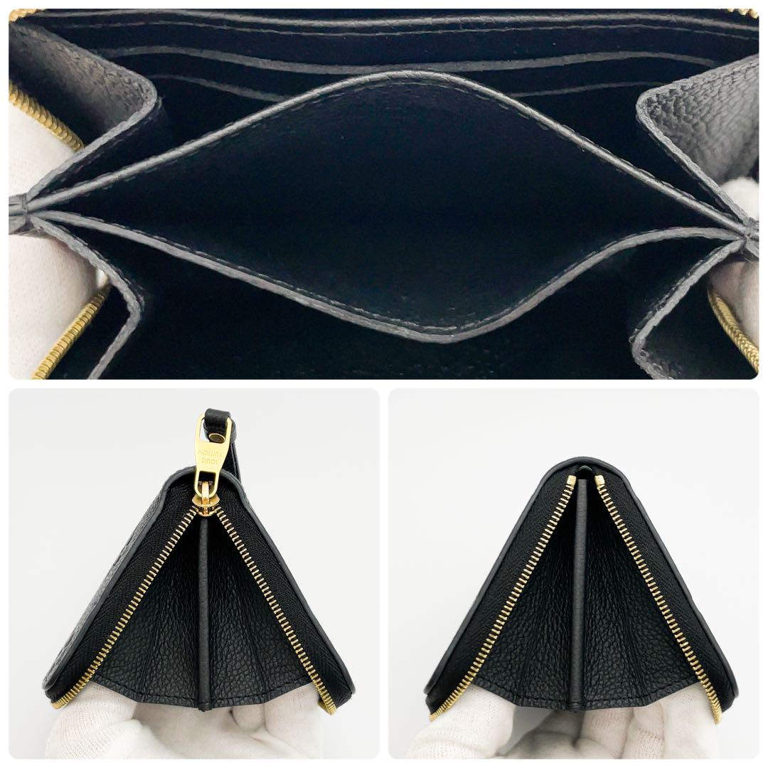 新品に近い★箱袋付き★ルイヴィトン アンプラント ジッピー コインパース 黒
