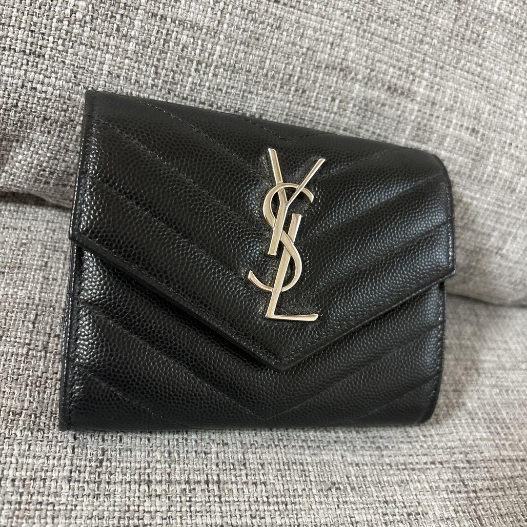 SAINT LAURENT ブラック 財布
