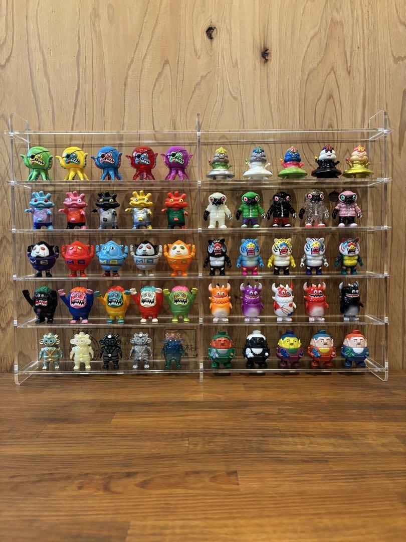 VAGガチャコレクションケース　50体収納　フィギュア　vagガチャ　ソフビ