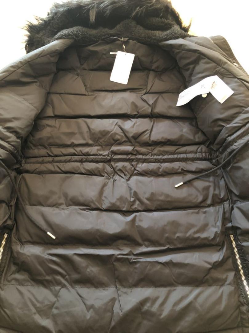 DIESEL(ディーゼル) モッズコート黒色新品未使用 Size S