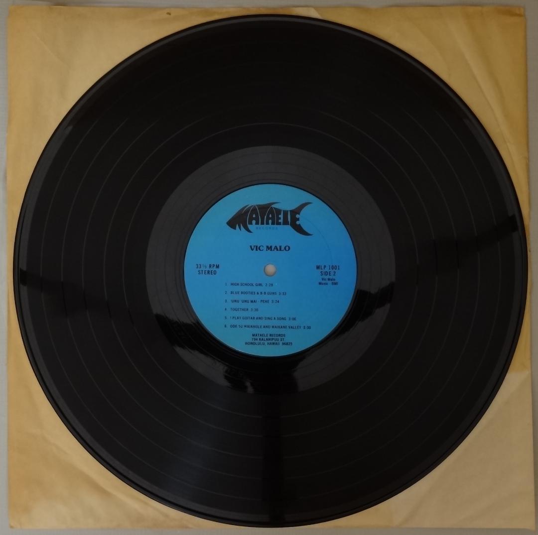洋楽 VIC MALO / Vic Malo /1979 Mataele Hawaii