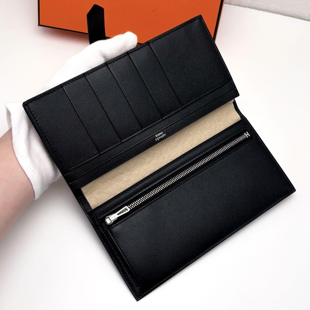 HERMES ベアン スフレ ソーブラック モノクローム 黒 ヴォーマダム