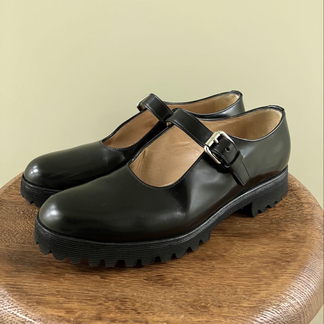 noir keininomiya church's メリージェーン シューズ Church's × noir kei ninomiya】 メリージェーン 黒 - メルカリ