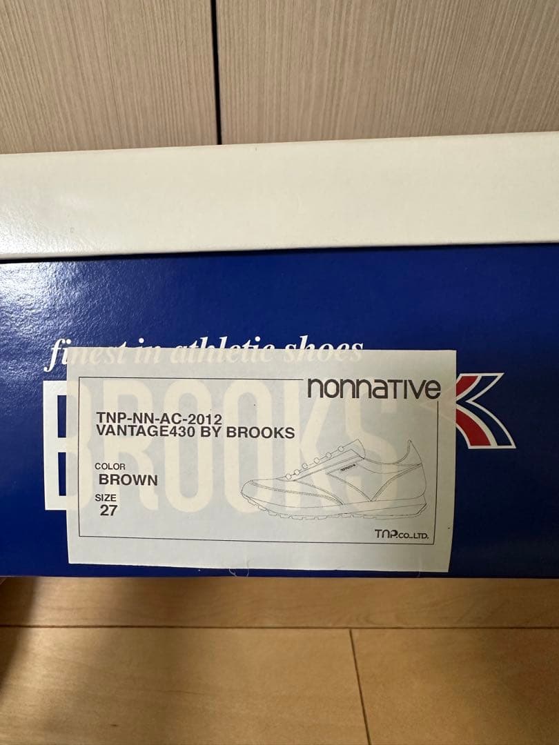 nonnative×BROOKS スニーカー 27cm nonnative×BROOKS スニーカー 27cm