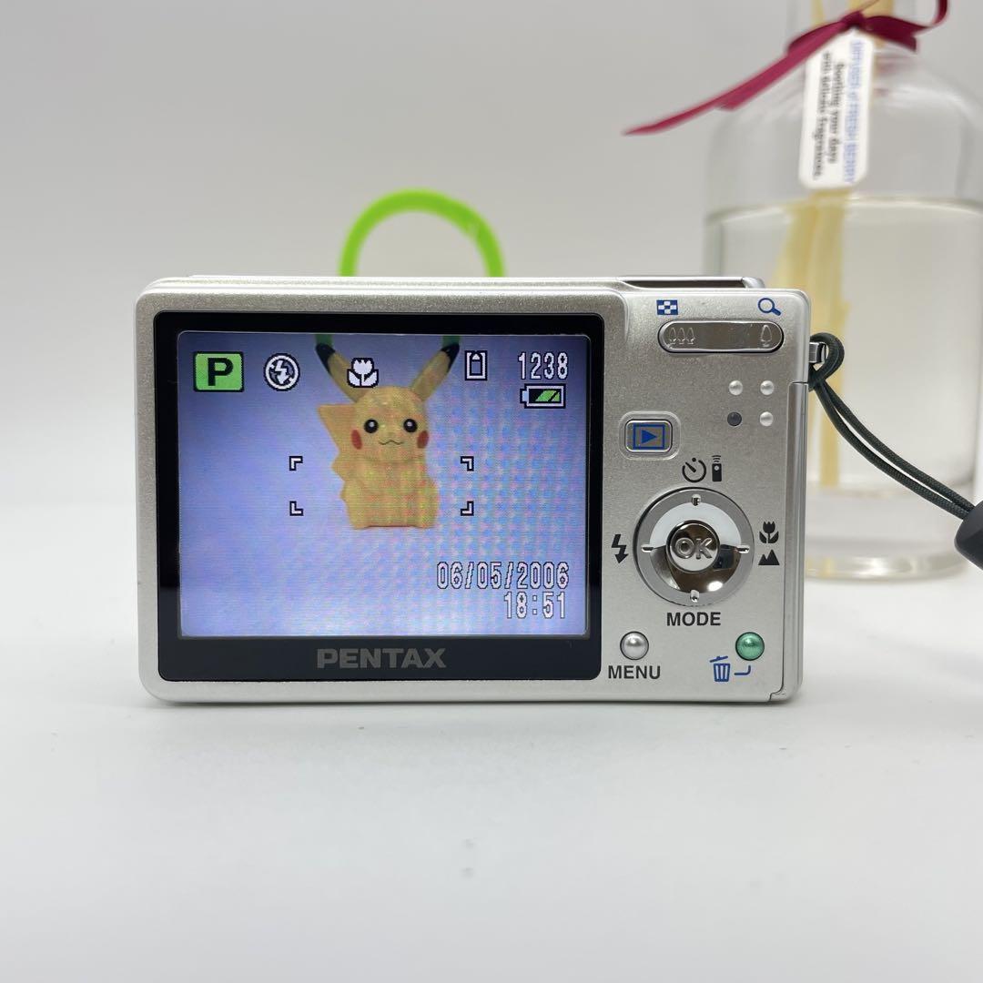 スマホ転送OK✨PENTAX Optio s6✨動作確認済 可愛いすぎるコンデジ