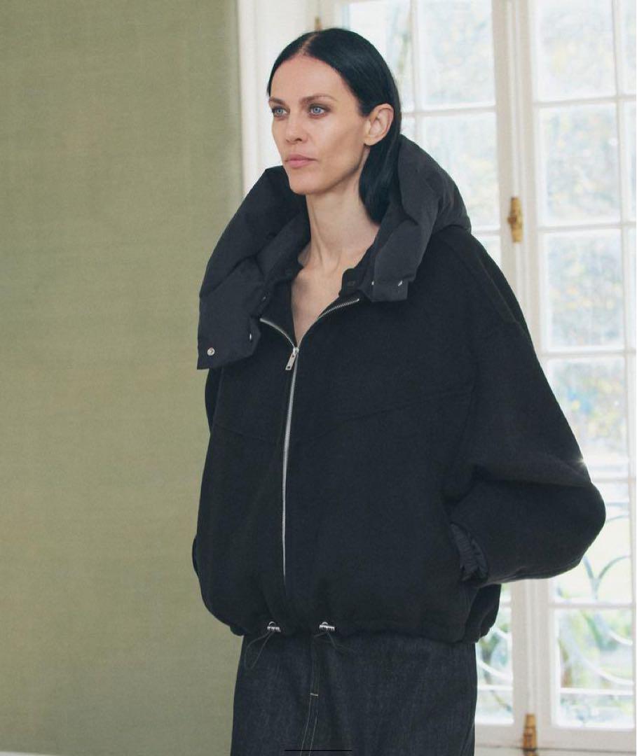 ZARA WOMAN COLLECTION ウール混ジャケット ZARA WOMAN COLLECTION ウール混ジャケット