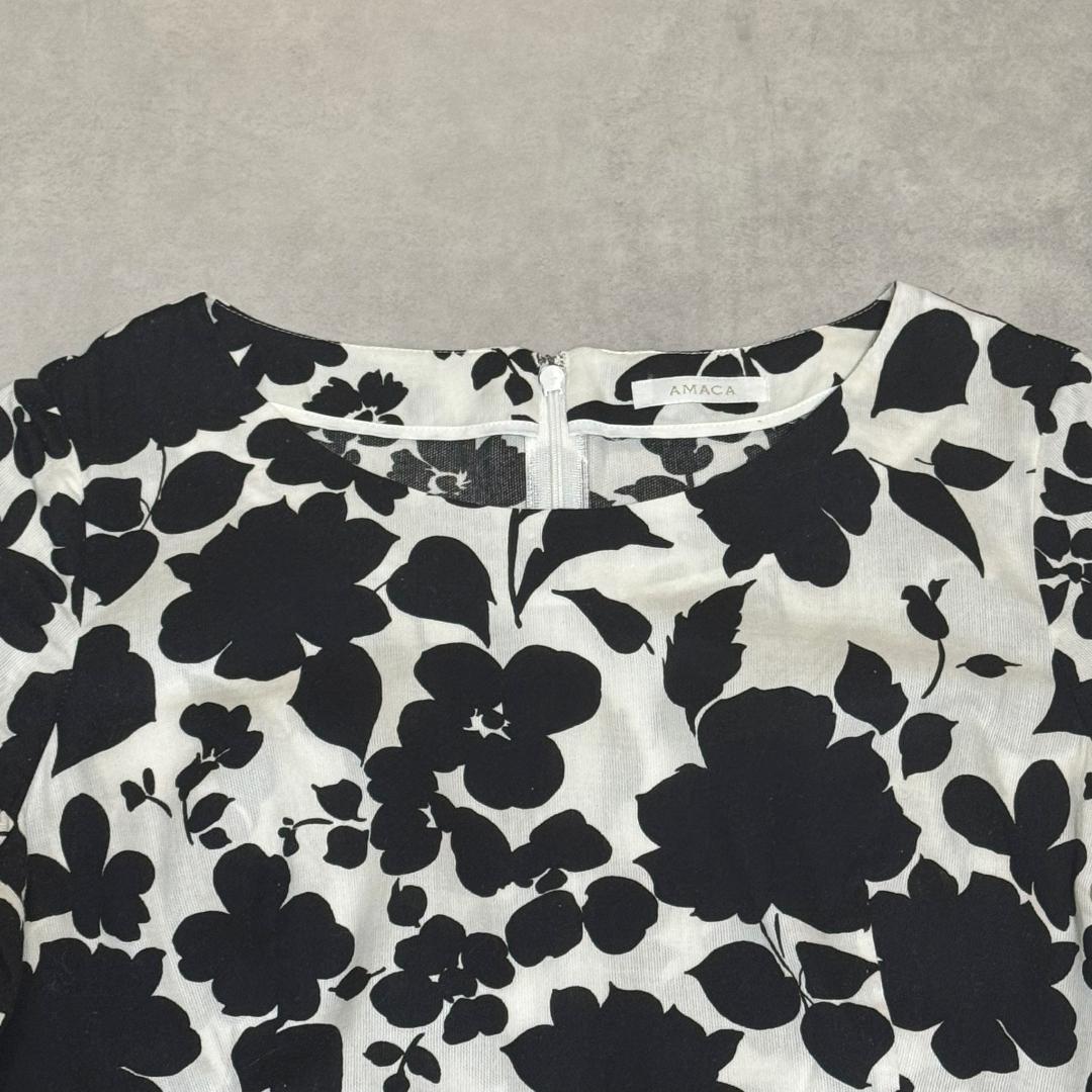 AMACA アマカ オリエンタルパターン ワンピース 三陽商会 R311L AMACA MERCADOAVALIA_COM_BR