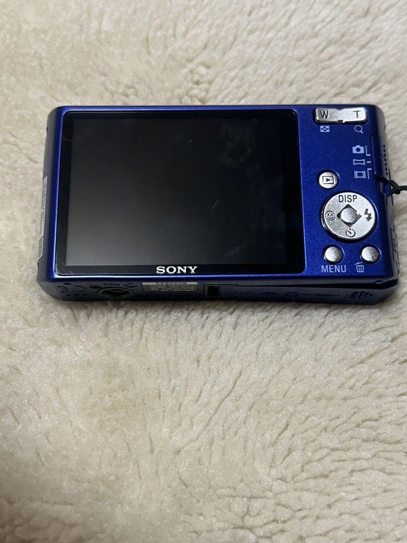 SONY Cyber-shot DSC-W610 ブルー コンデジ - メルカリ