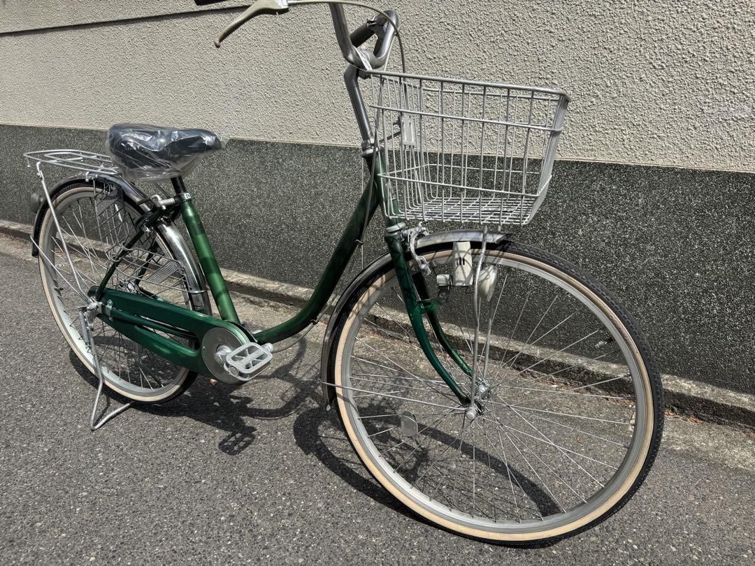 268番　全車両格安販売‼️ 26インチ シティサイクル　ママチャリ