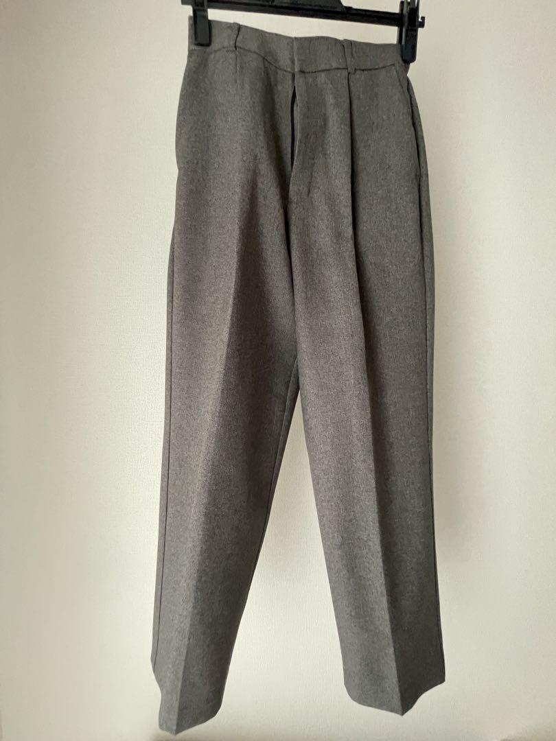 Ray BEAMS シャークスキン1タックパンツ2023aw 4,550円