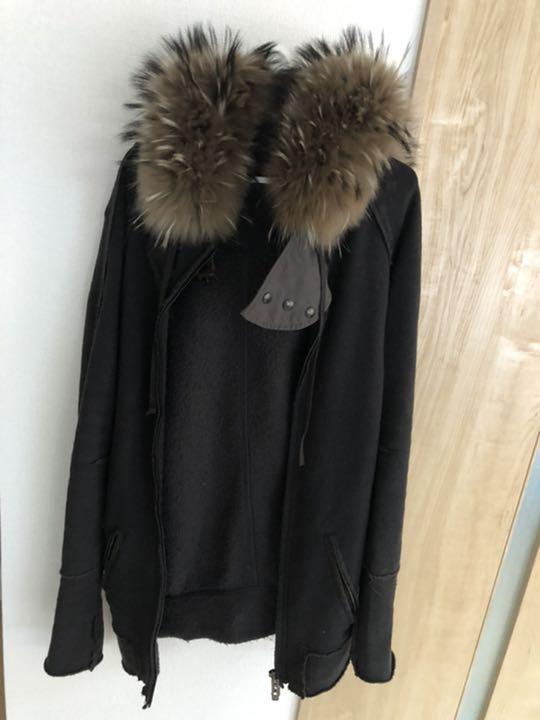 ルグランブルー ラクーンファーパーカー 現品
