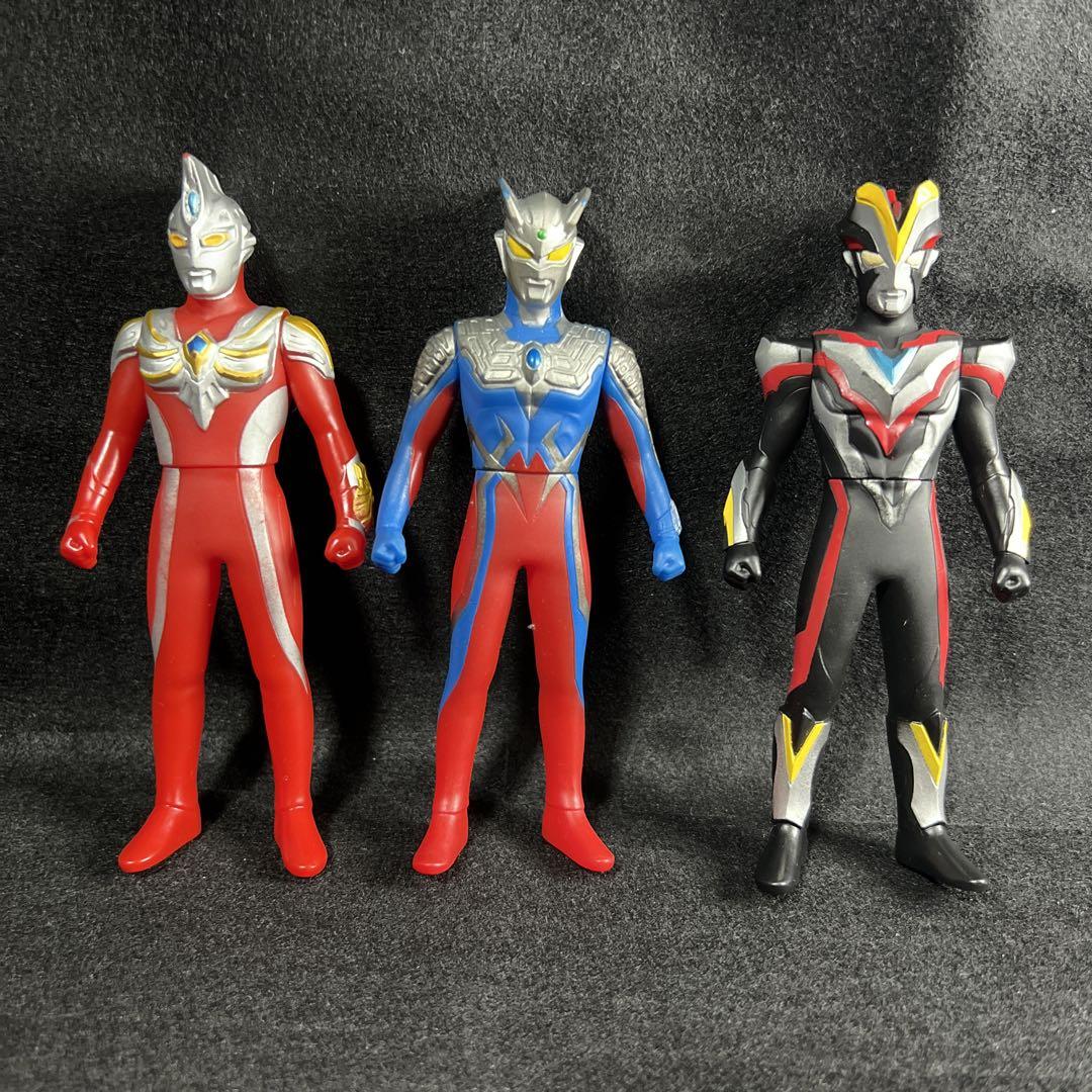 ウルトラマンソフビシリーズ500 ウルトラマンギンガセット ウルトラマンギンガ＆ギンガビクトリー ソフビフィギュアセット