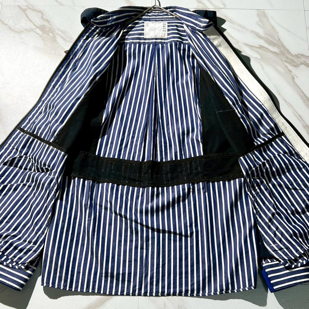極美品✨sacai サカイ 21AW ドッキング ポプリン シャツ ジャケット