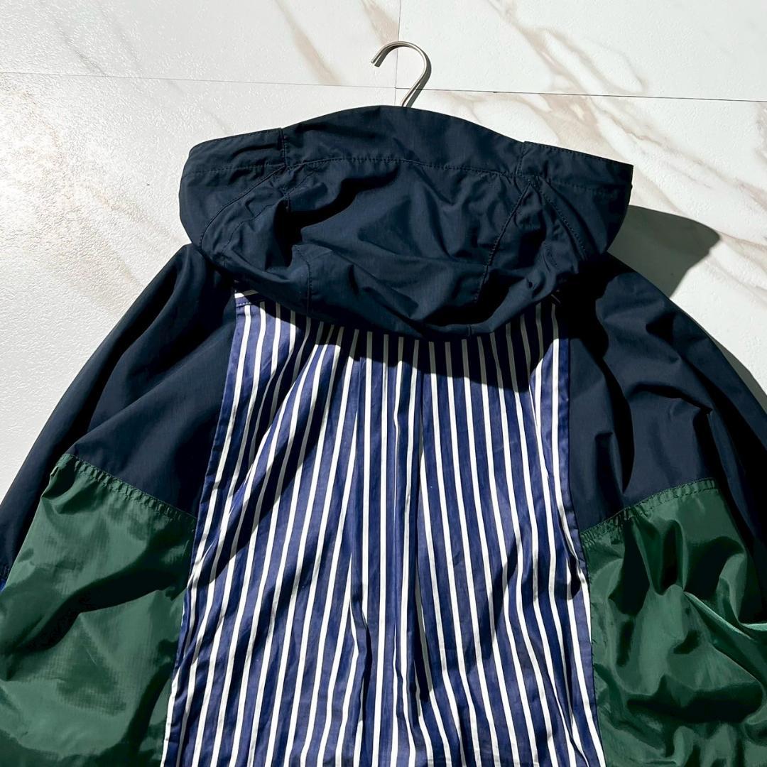 極美品✨sacai サカイ 21AW ドッキング ポプリン シャツ ジャケット
