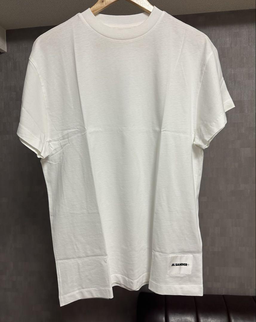ジルサンダー パックT オーガニックコットンTシャツ S ホワイト