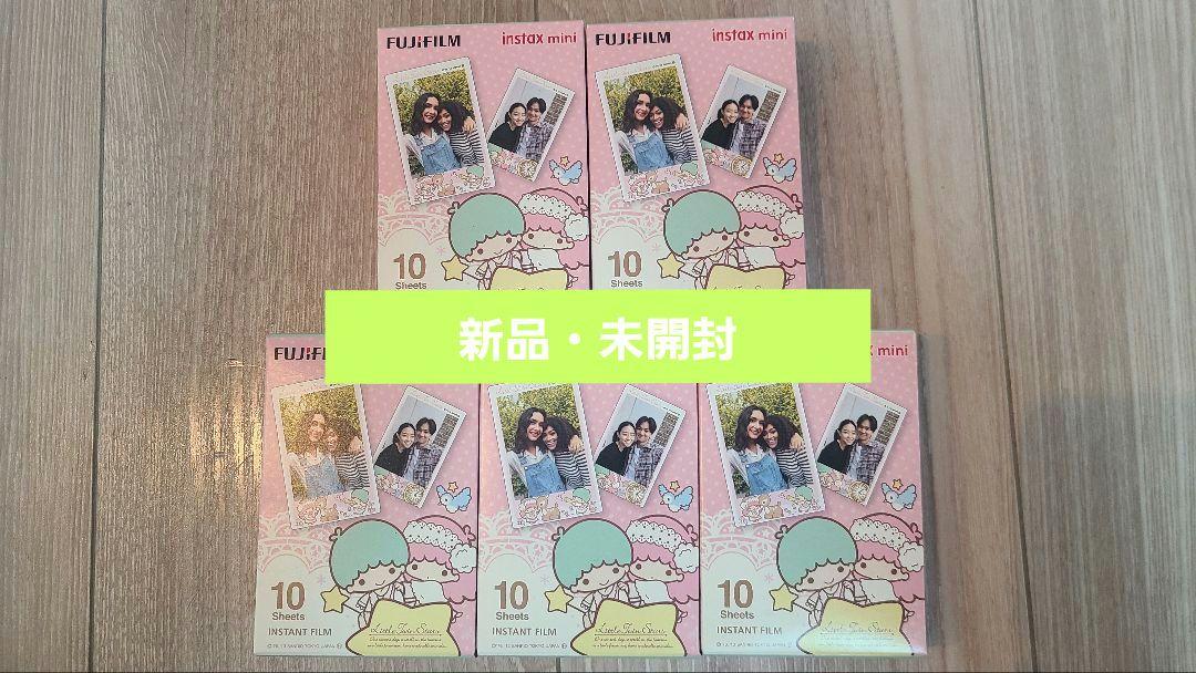 FUJIFILM INSTAX チェキ フィルム キキララ5箱セット