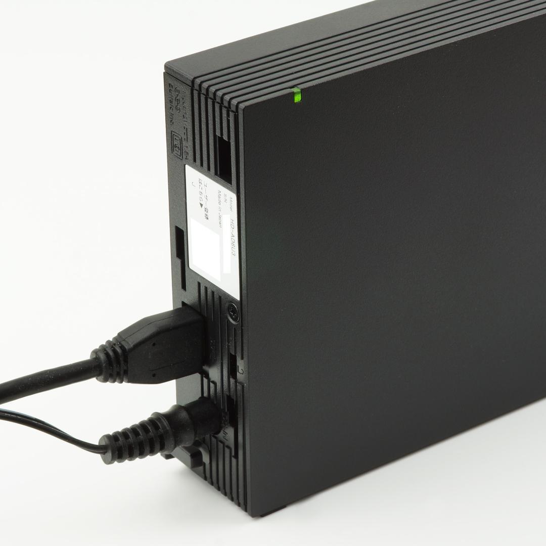 新品未使用 BUFFALO 外付けハードディスク HD-AD8U3 8TB
