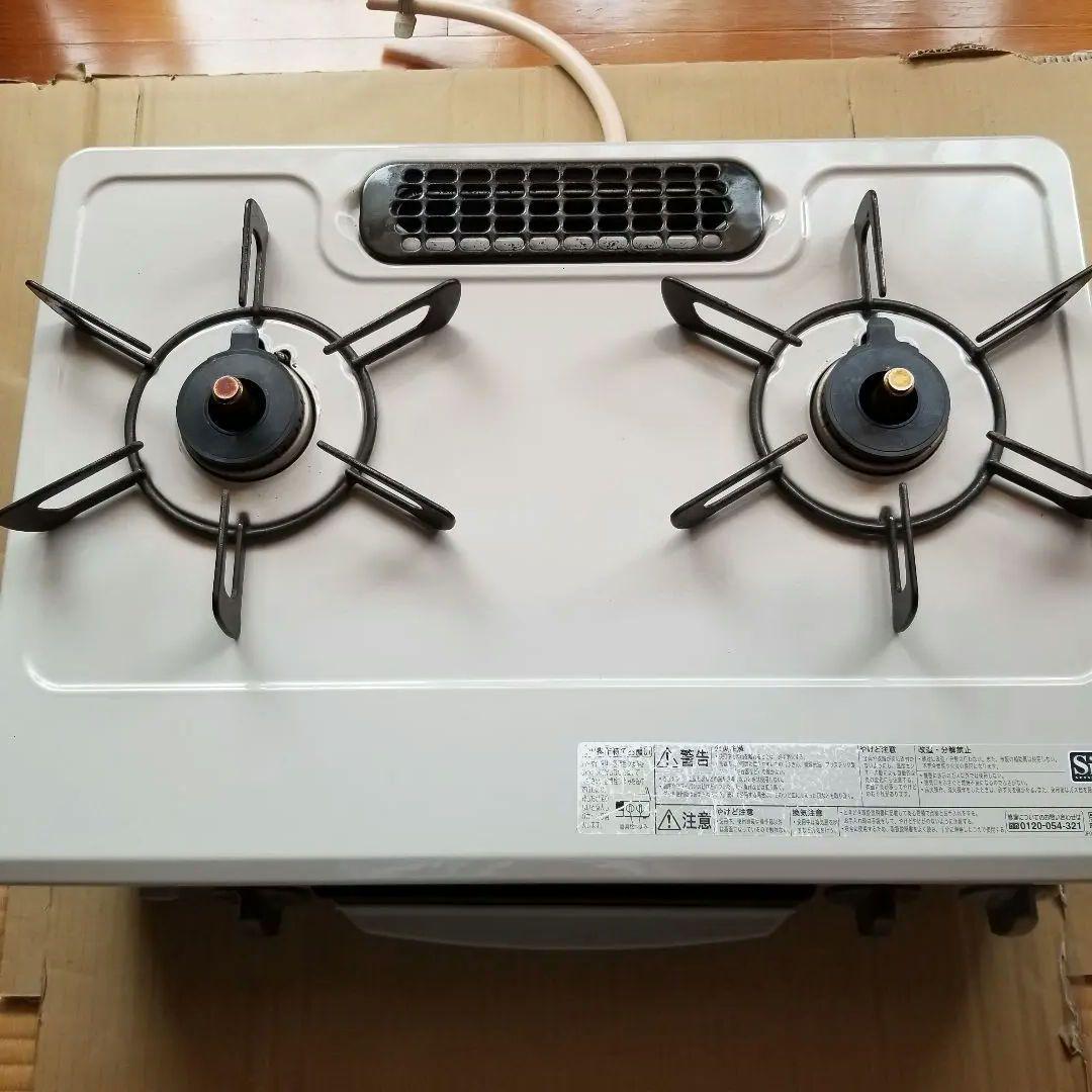 都市ガス☆Rinnai RTE340BE ガスコンロ 2バーナー