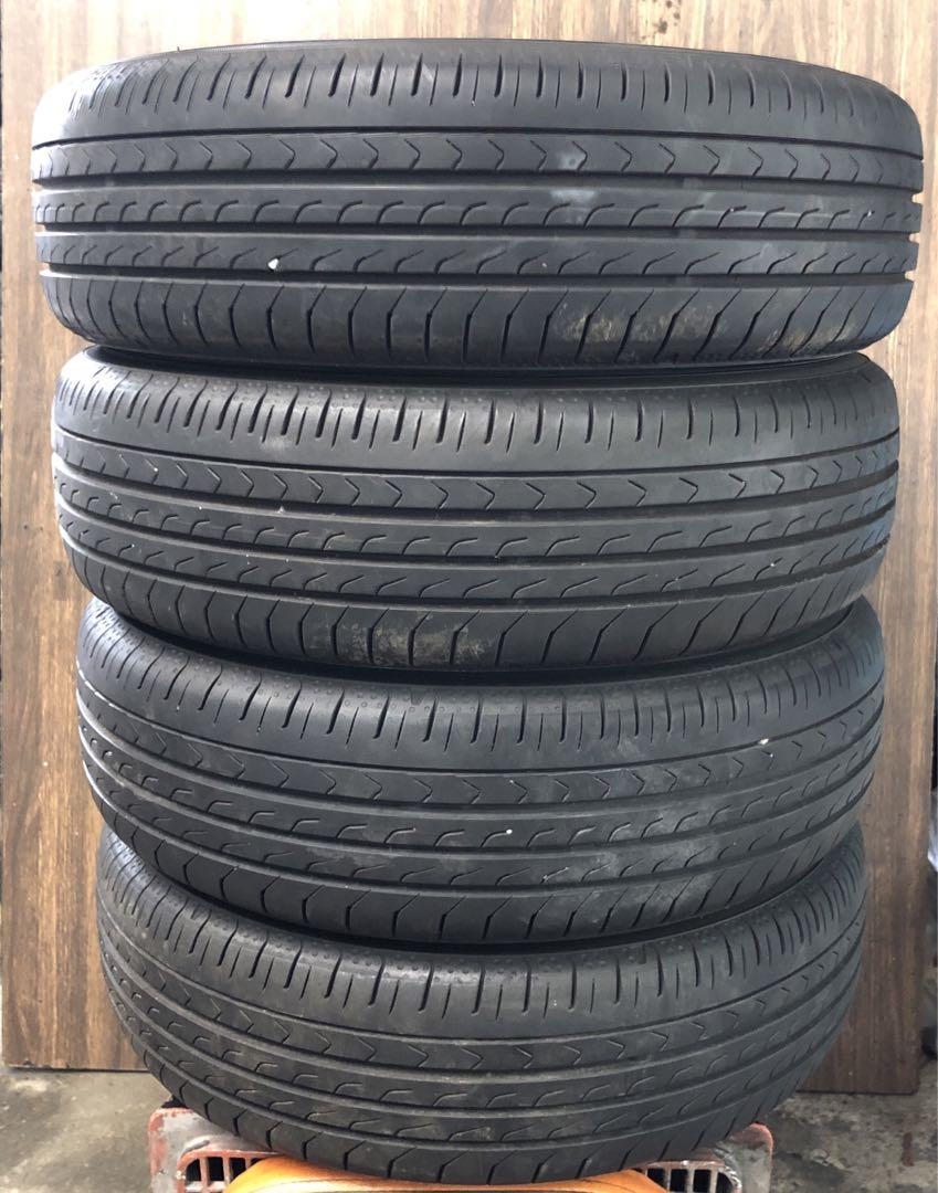 ダイハツ L150S 純正 アルミホイール・タイヤ×4本//155/65R14