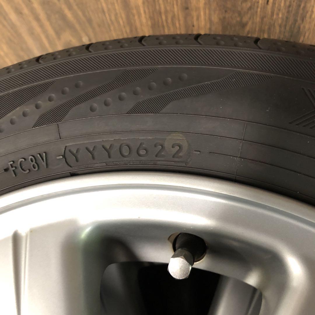 ダイハツ L150S 純正 アルミホイール・タイヤ×4本//155/65R14