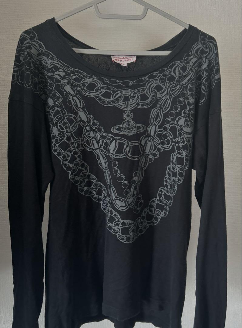 Vivienne Westwood 長袖 オーブ チェーンネックレス