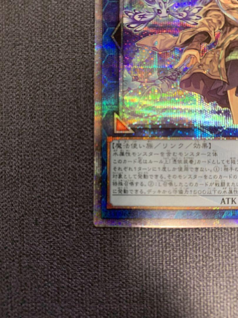 清冽の水霊使いエリア　25th シークレット 遊戯王 清冽の水霊使いエリア クオシク 25thシークレット