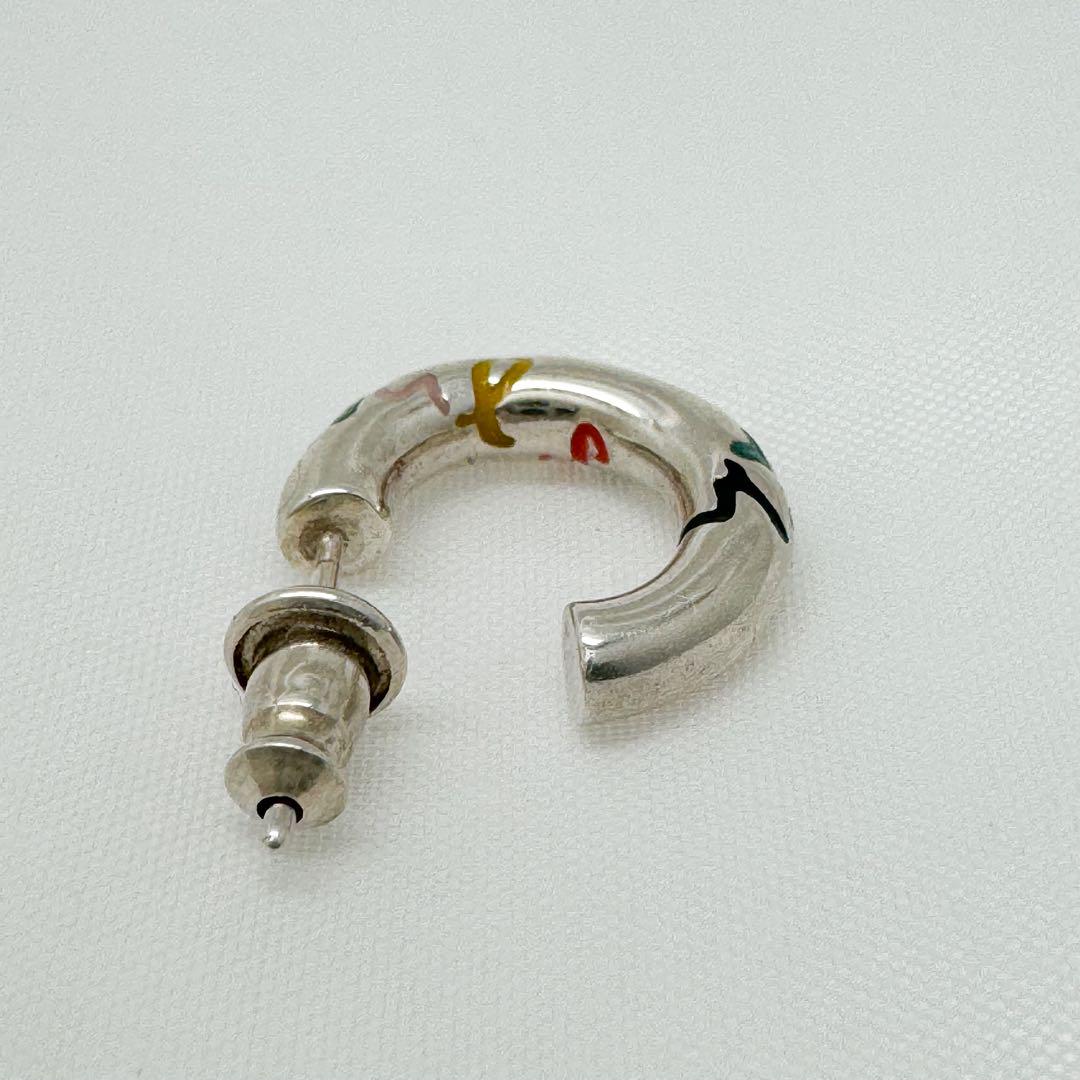 Paul Smith ピアス ループ ポップロゴ 片耳用 S925