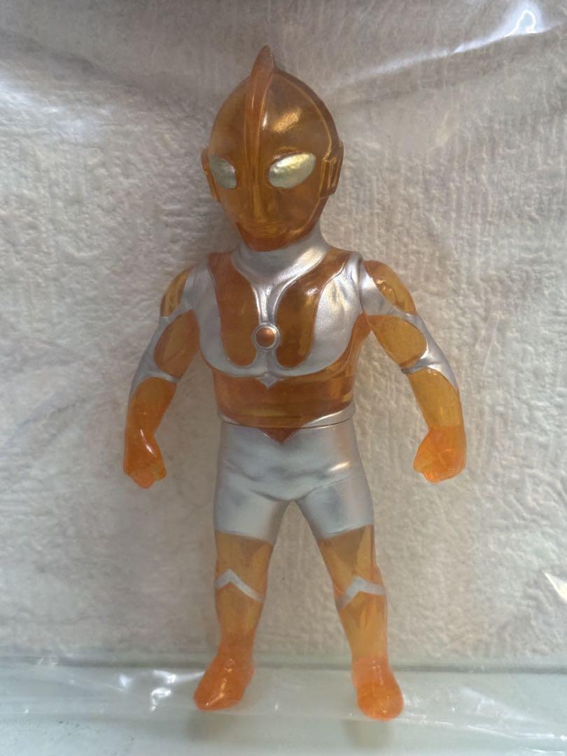 ウルトラマン クリアオレンジ MAX TOY マックストイ ミニソフビ