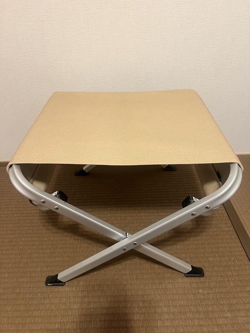 【美品】スノーピークSnowpeakローチェアオットマン/LVー103KHカーキ