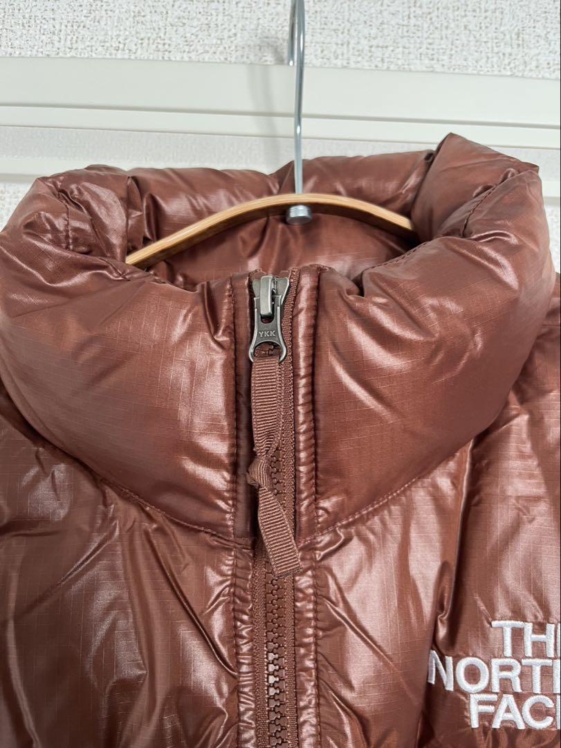 韓国限定】ノースフェイスWS NUPTSE SHORT JACKET ブラウン