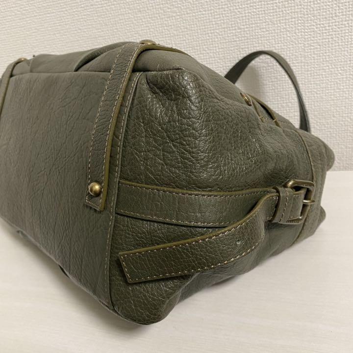 100%新品安い BURBERRY バーバリー ハンドバッグ トートバッグ レザー 牛革 グリーン U7xui-m14020423707 限定SALE定番人気