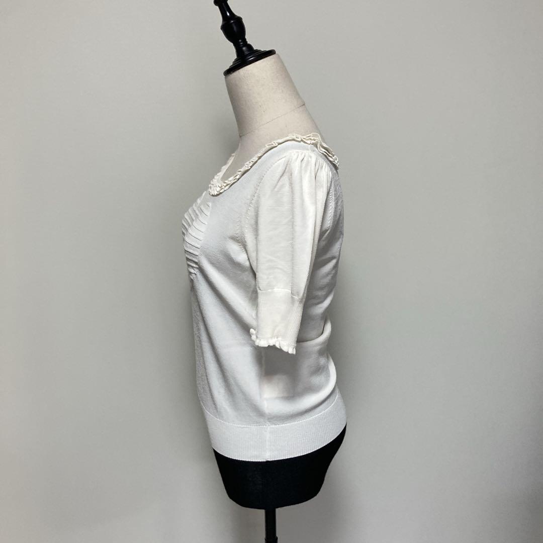 希少美品】トゥービーシック フリル ハート アイボリー センター