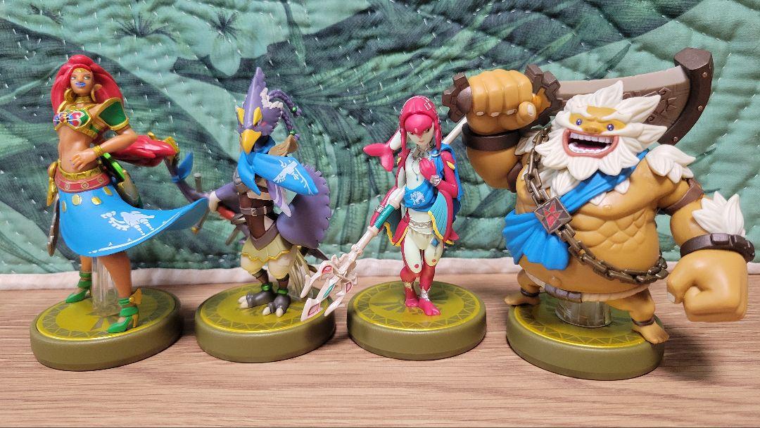 新品未開封】amiibo ゼルダの伝説 4体セット
