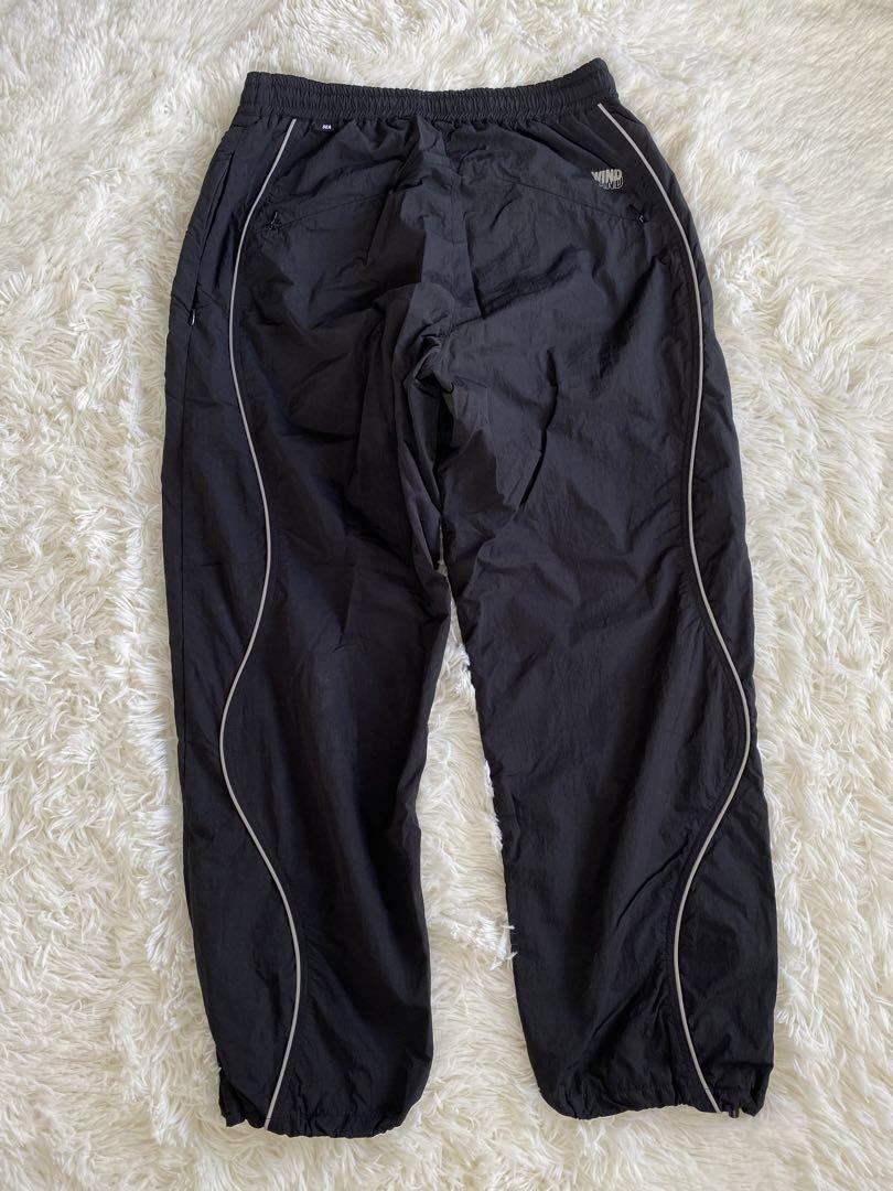 ウィンダンシー セットアップ ナイロン ジャケット ロゴ 黒 美品 パンツ 希少