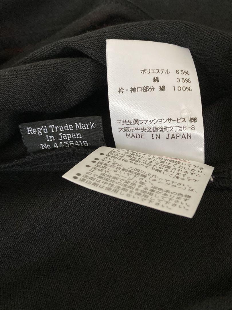 未使用】 DAKS DAKS-GOLF くまロゴ刺繍 ポロシャツ 黒 - メルカリ