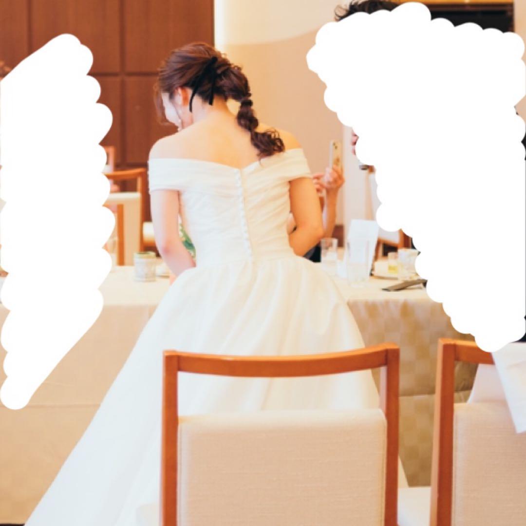 YNS WEDDING ウェディングドレス Aライン オフショルダー