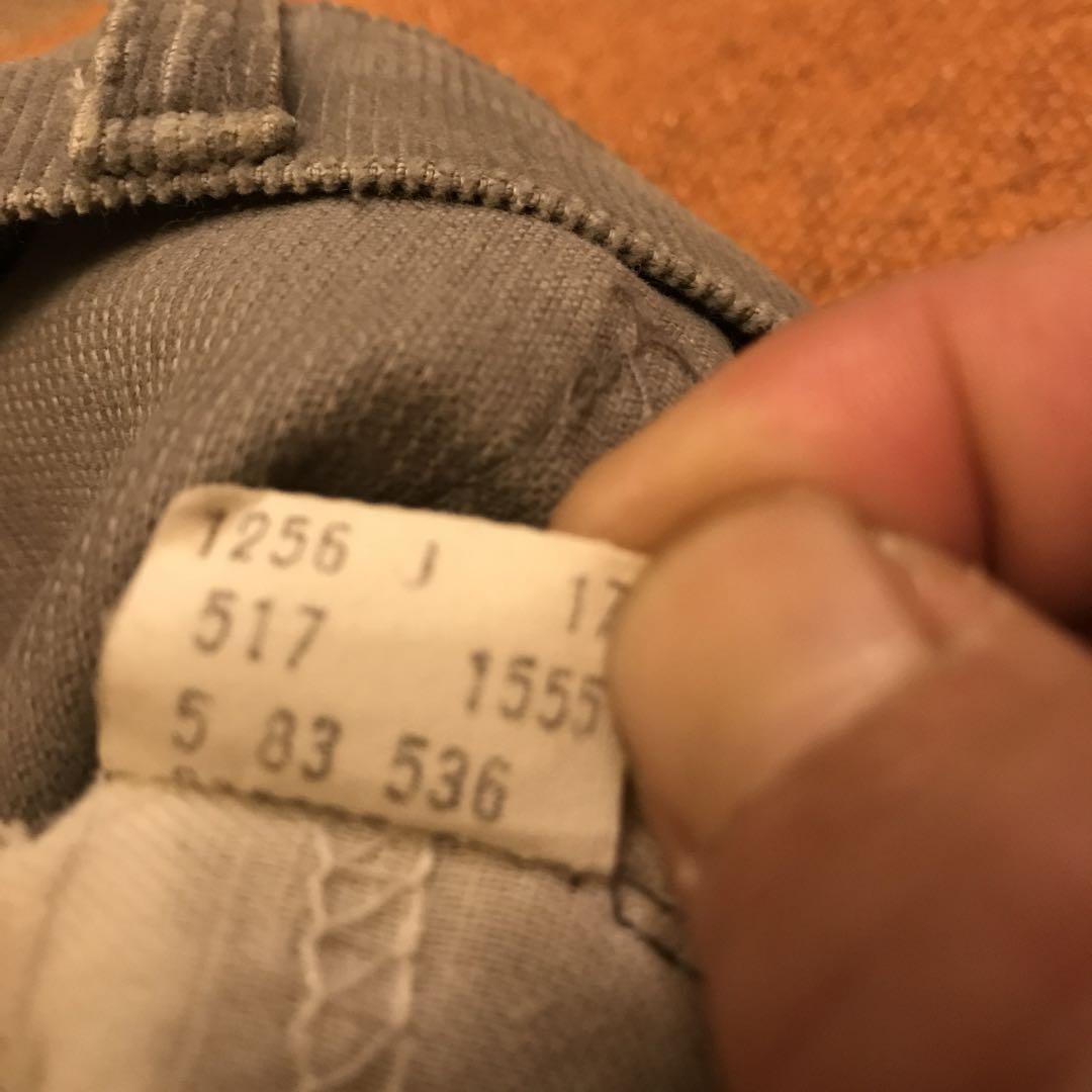 リーバイス　Levi's LEVI's 80s コーデュロイパンツ　USA製