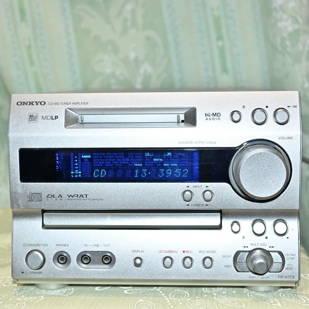 オンキョー ONKYO 中古ミニコンポ FR-N7TX(リモコン付き)